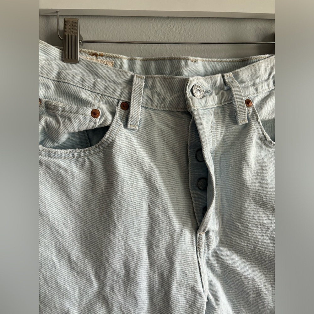 Levi’s 501 100% Cotton Button Fly Skinny Jeans - Picture 5 of 9
